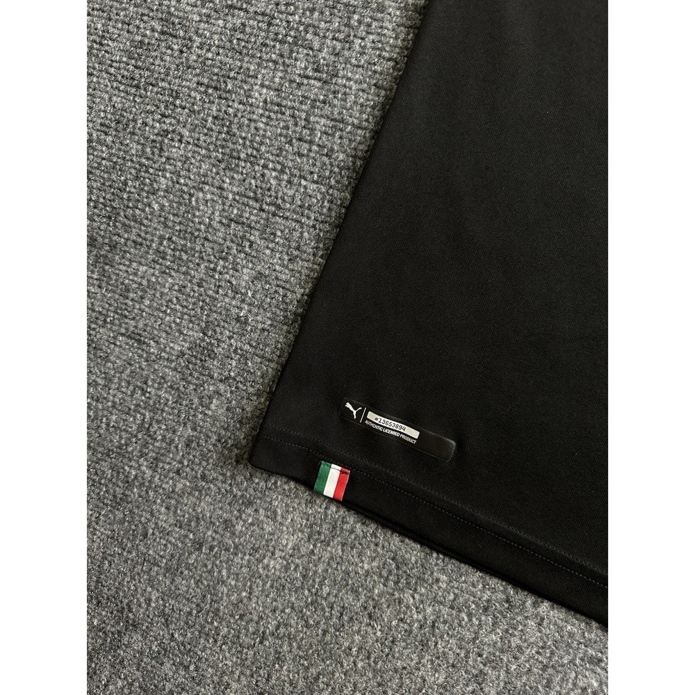 Men's Puma AC Milan 2018-19 Third Soccer Jersey Black Red, Size L - Picture 3 of 6